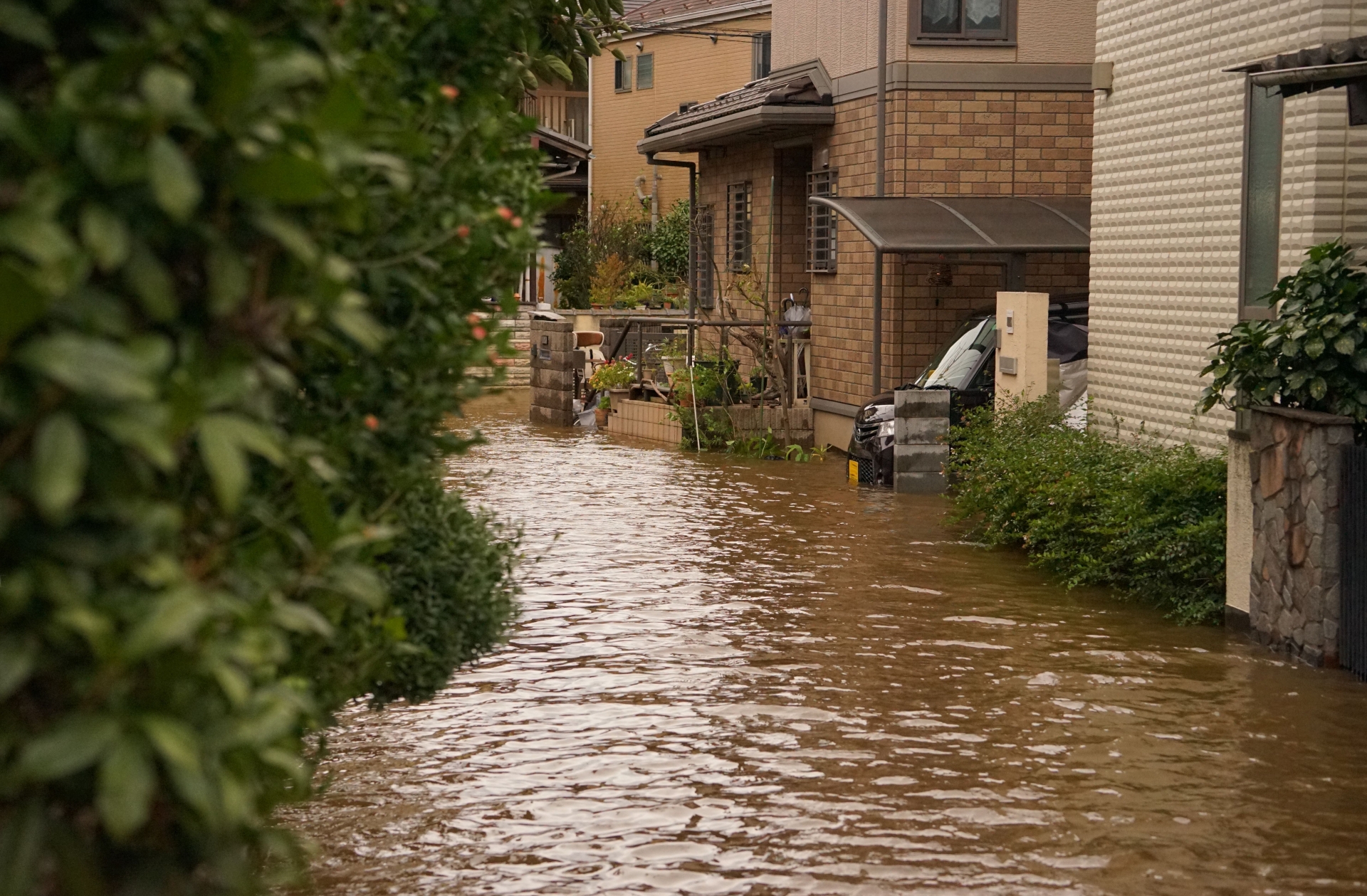 河川から離れた地域でも、水災への対策は必要か？